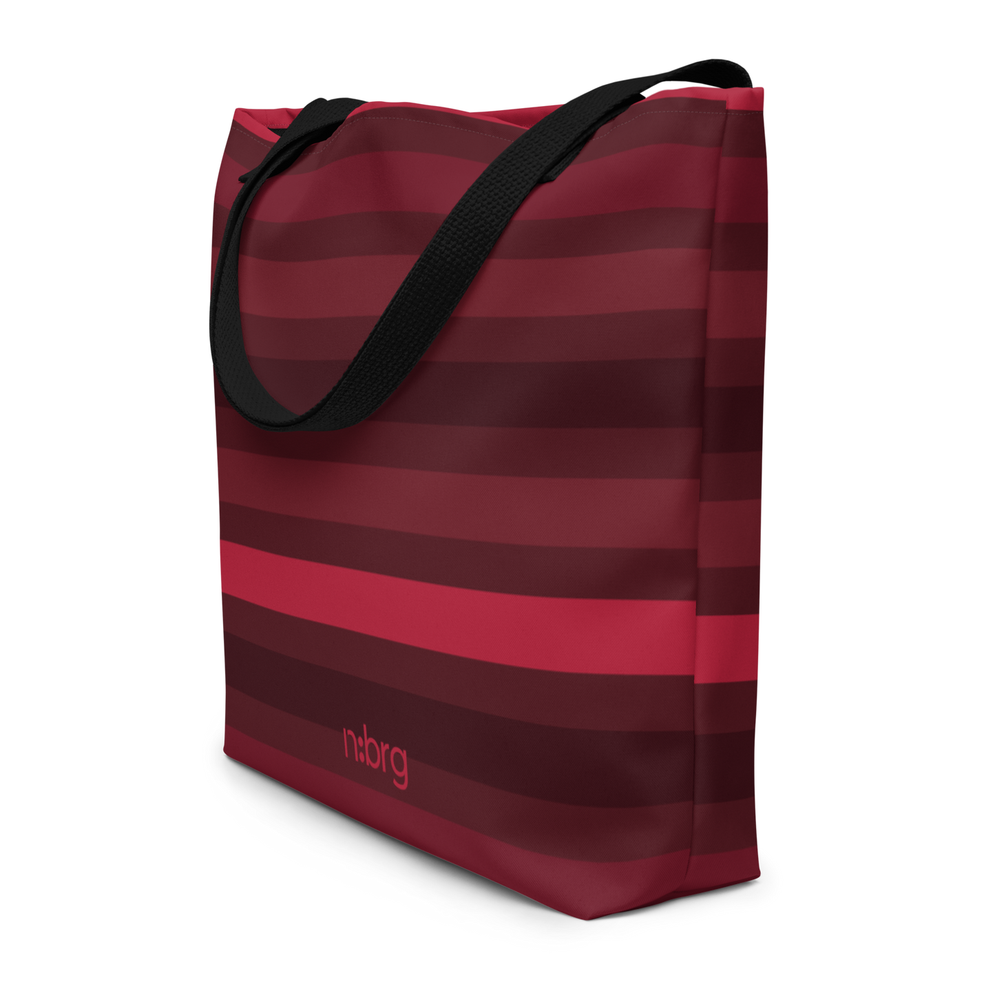 burgundy lines | bag