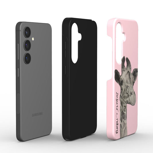 Pink giraffe | android phone case