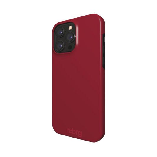 burgundy | double layer phone case