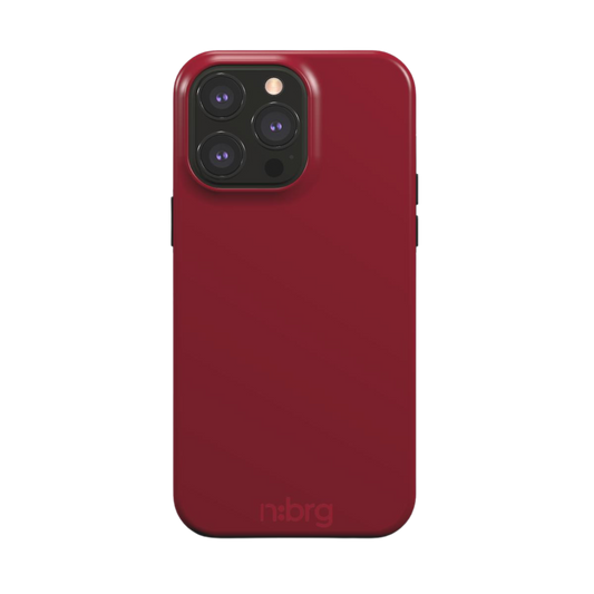 burgundy | double layer phone case