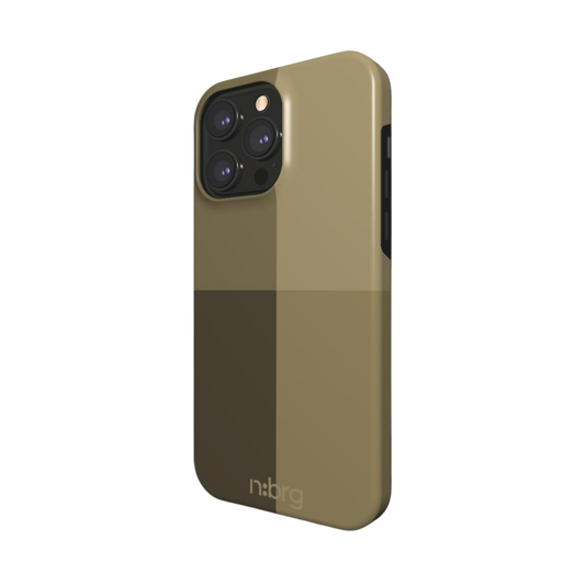 khaki blocks | double layer phone cover