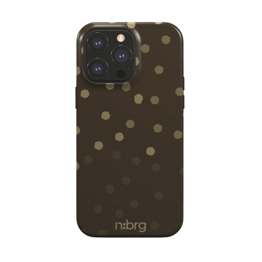 khaki dots | double layer phone cover