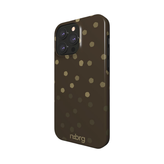 khaki dots | double layer phone cover