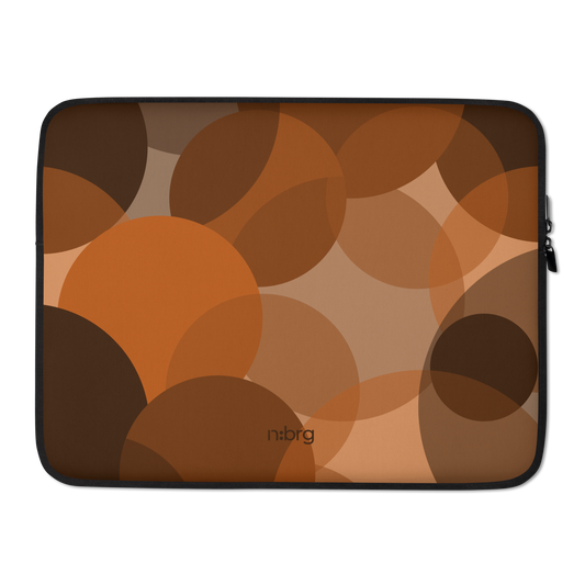 orange bubbles | laptop