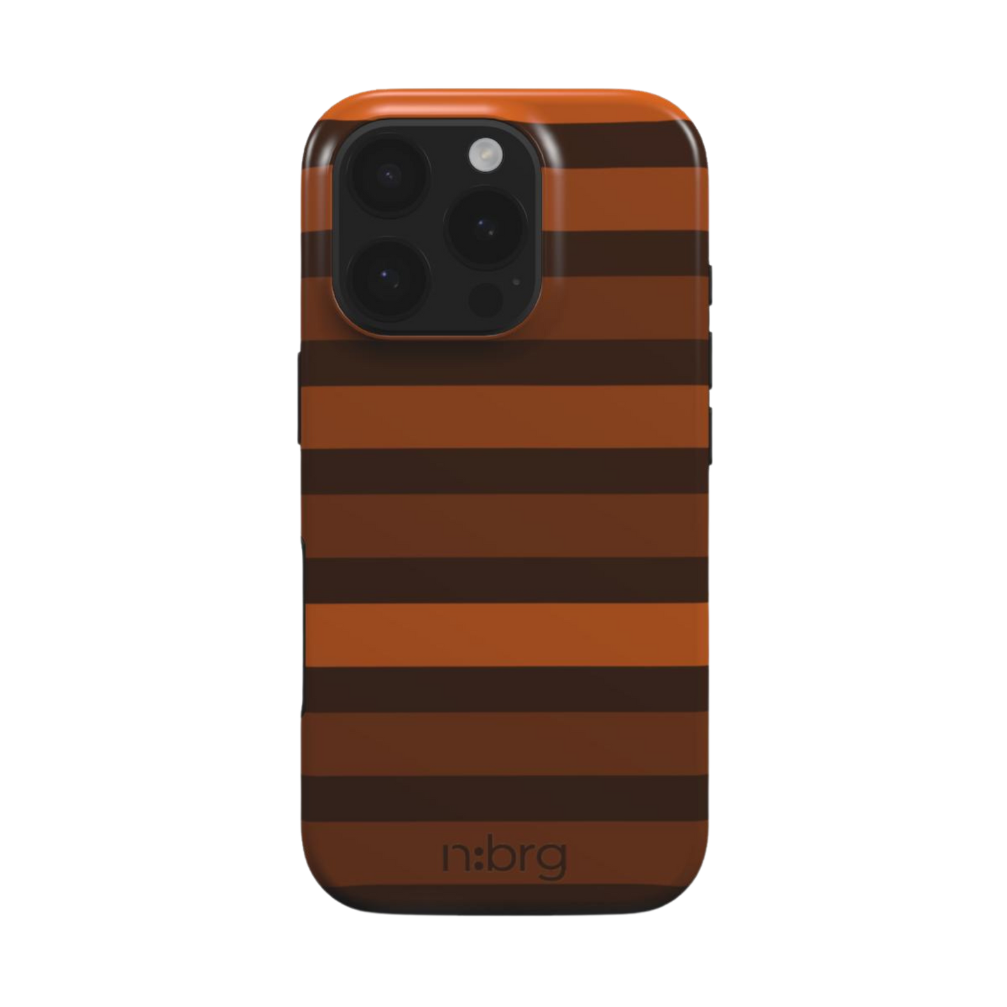 orange lines | double layer phone cover