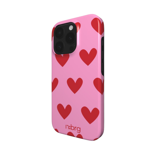 red hearts | phone case