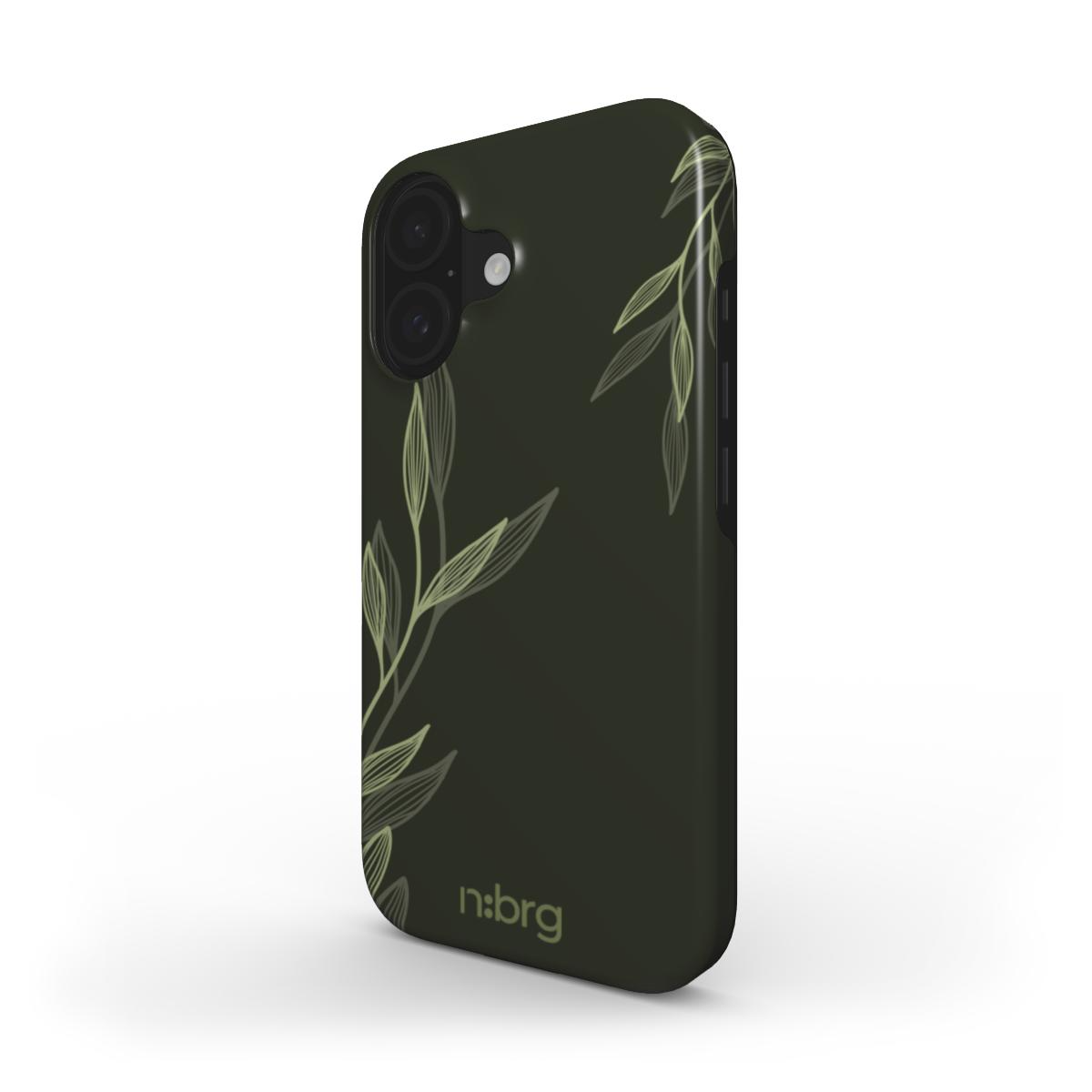 Dark Leaf | Apple Phone Dual Layer Case