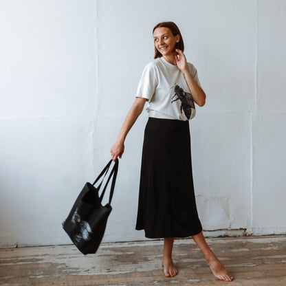 Bee | Oversized Cotton T-shirt 