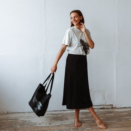 Bee | Oversized Cotton T-shirt 