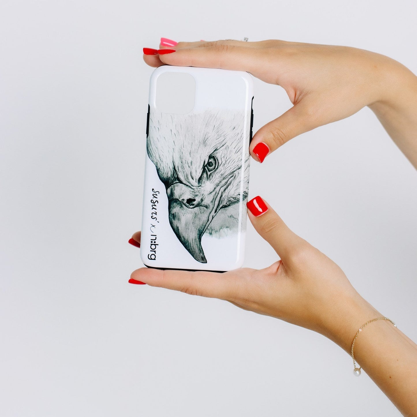 Ērglis | apple telefona dubultslāņu vāciņš