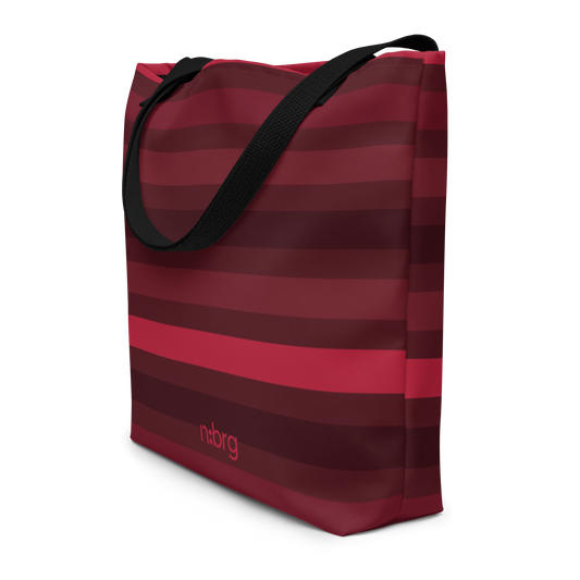 burgundy lines | bag