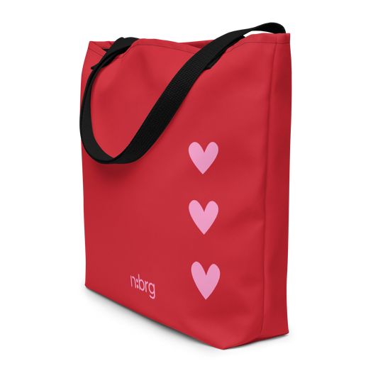 pink hearts | bag
