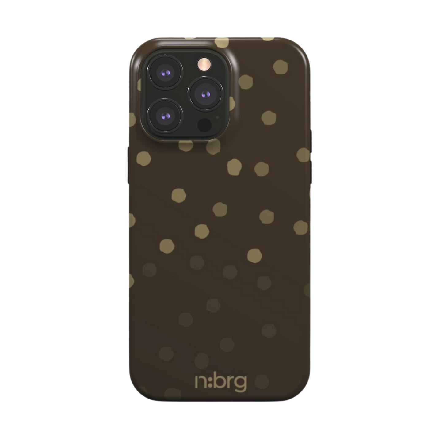 khaki dots | double layer phone cover