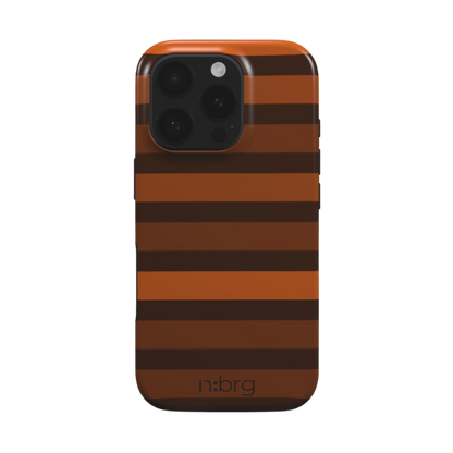 orange lines | double layer phone cover