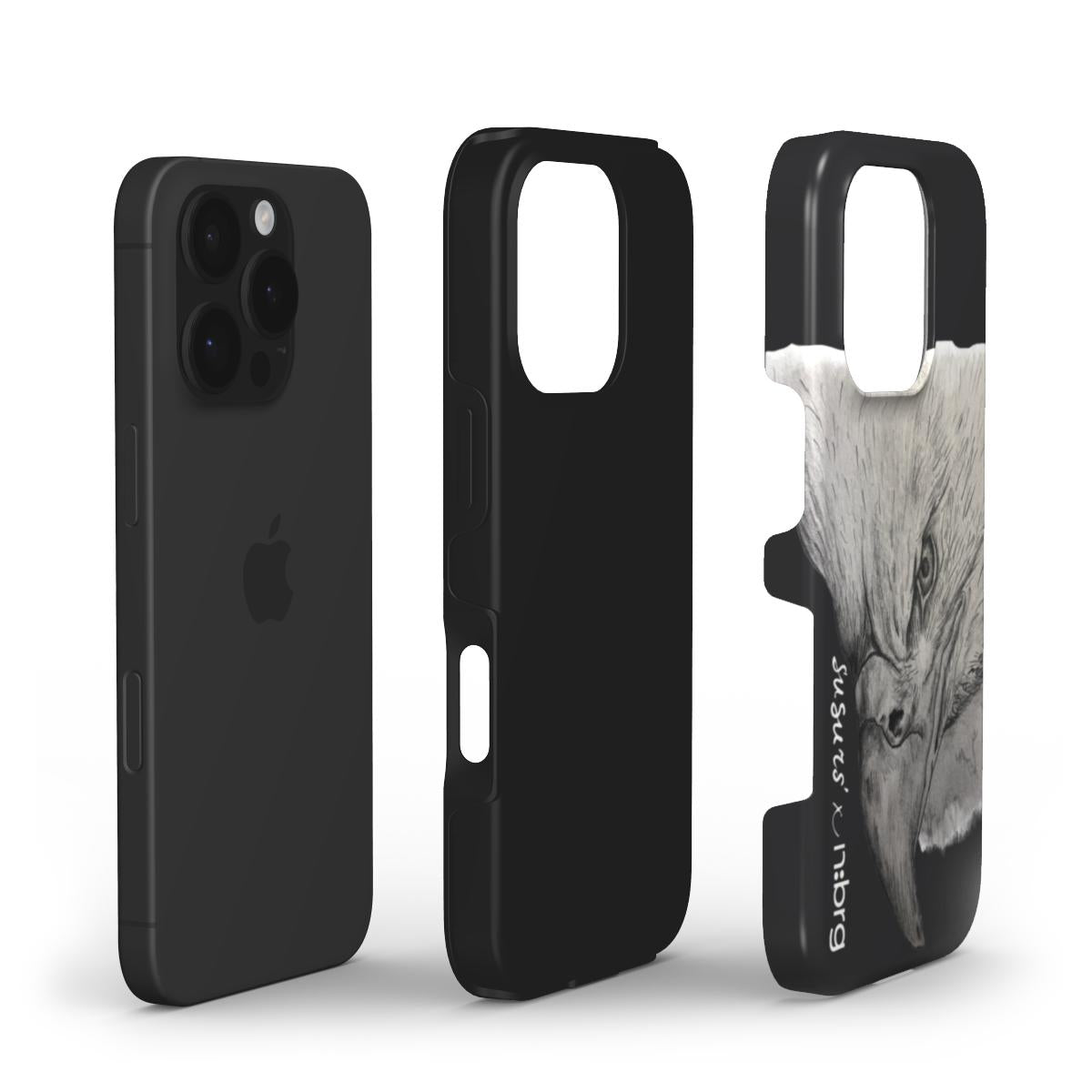 Ērglis | apple telefona dubultslāņu vāciņš