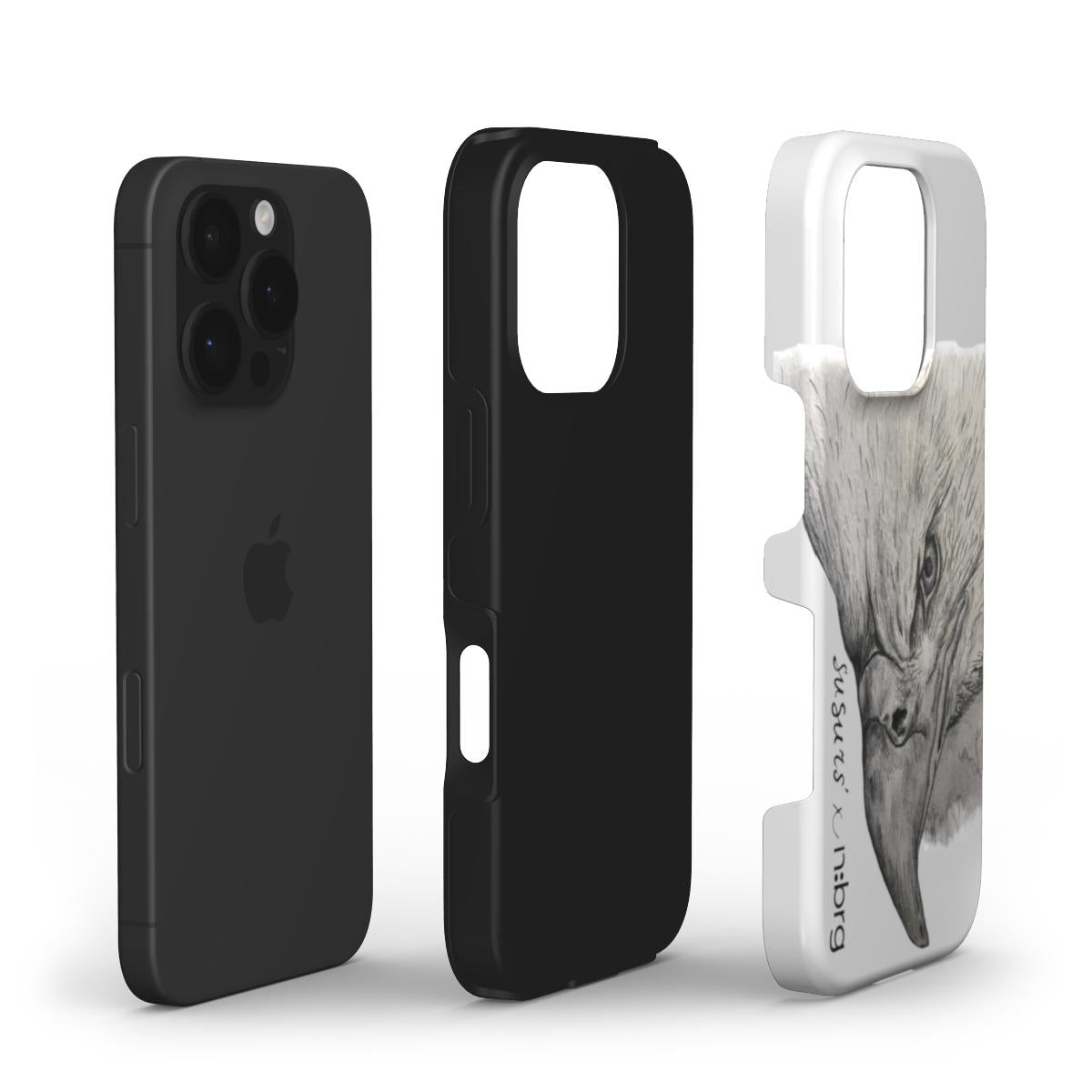 Ērglis | apple telefona dubultslāņu vāciņš