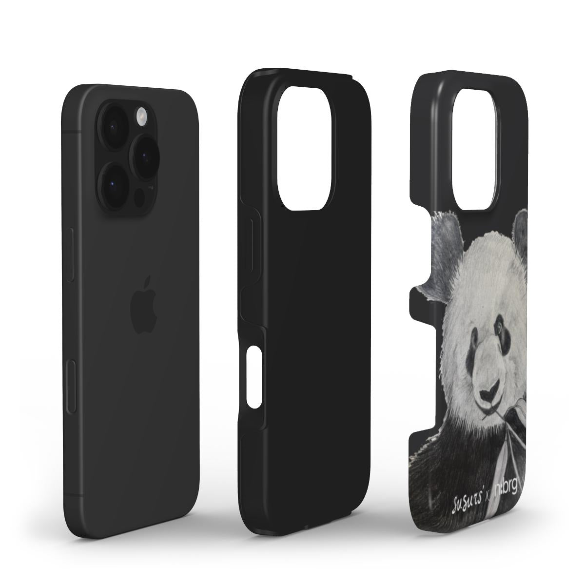 Panda | apple telefona dubultslāņu vāciņš