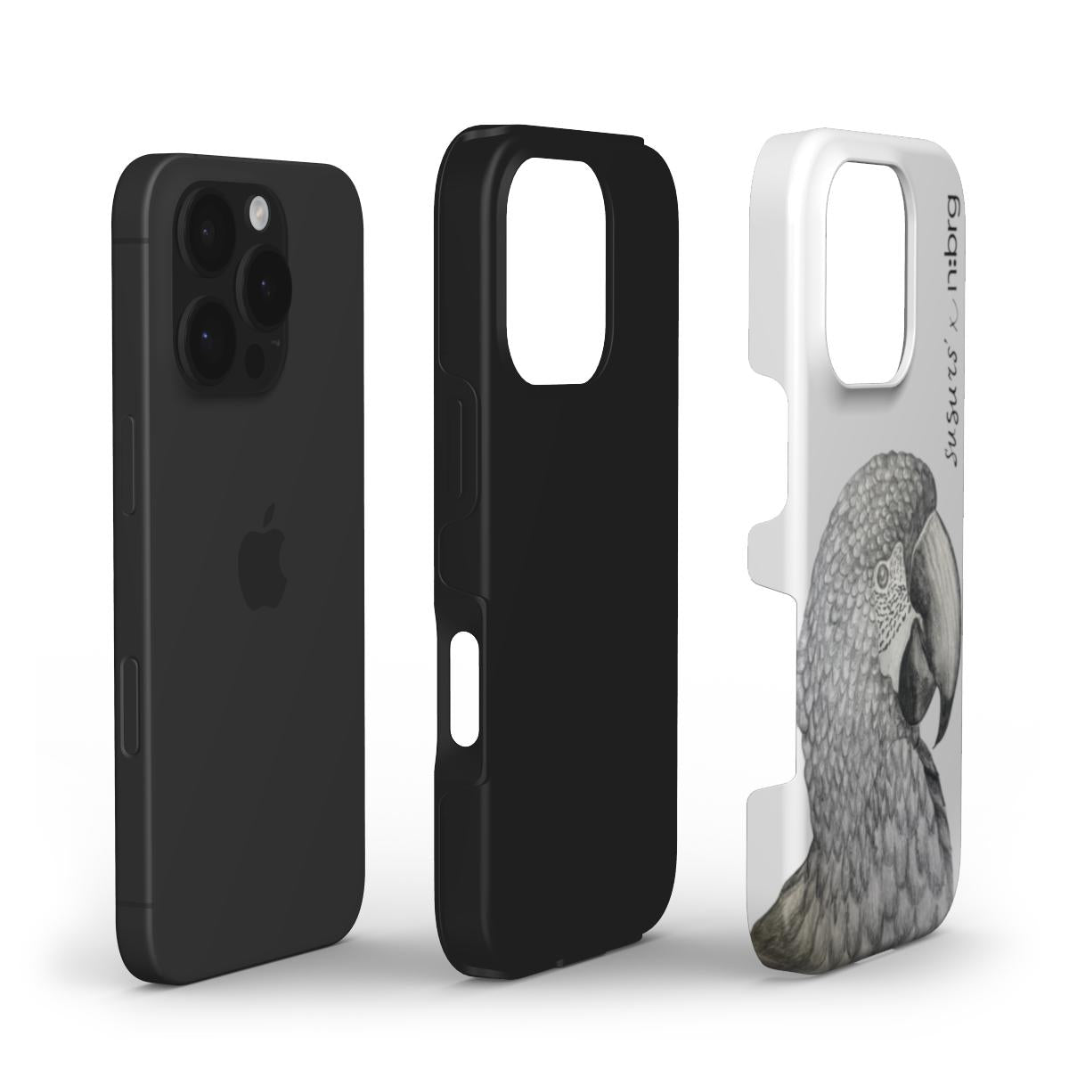 Papagailis | apple telefona dubultslāņu vāciņš