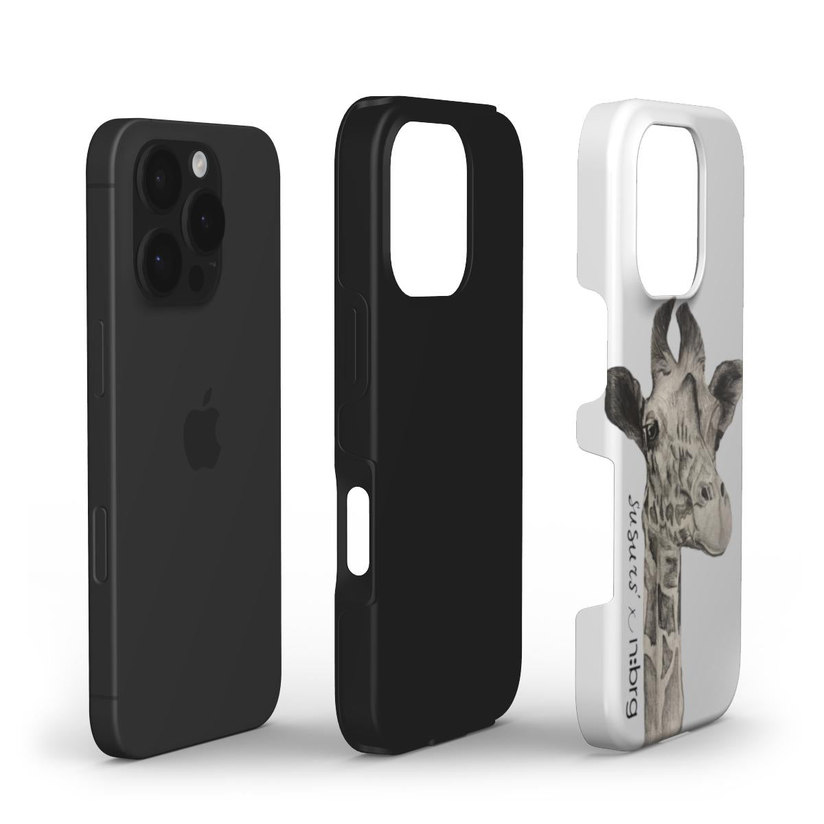 Žirafe | apple telefona dubultslāņu vāciņš