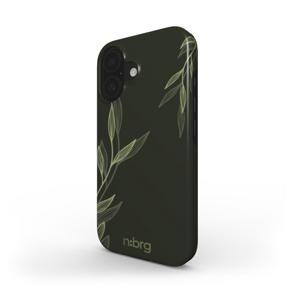 Dark Leaf | Apple Phone Dual Layer Case